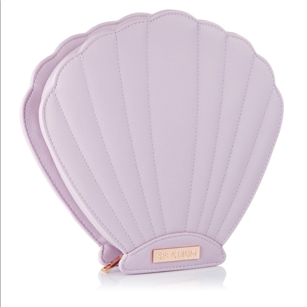 SPECTRUM Clamshell Mermaid makeup brush case